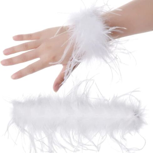 ليو يونيو المرأة ريشة صفعة أساور ريشة المفاجئة سوار دائرة معصمه الكفة الأكمام صفعة الإسورة إكسسوارات الشعر in Kuwait