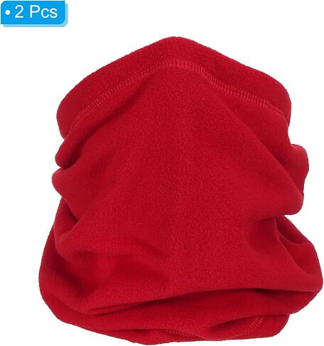 PATIKIL Winter Neck Warmer, Drawstring Warm Face Covering Windproof Neck Gaiters in Saudi Arabia