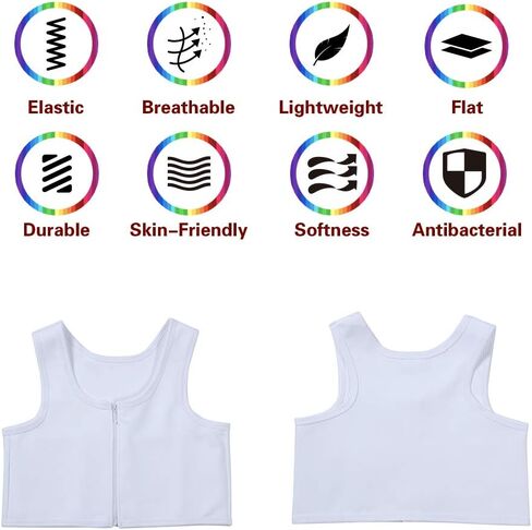 JARAZIN Chest Binder for Women Trans Binders FTM Breast Binder for Chest Tank Top in Kuwait