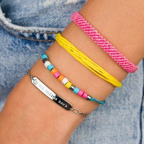 Pura Vida Charli D'Amelio Bracelet Style Holiday Pack - Adjustable Bands, Assorted Designs - Set of 4 in Saudi Arabia