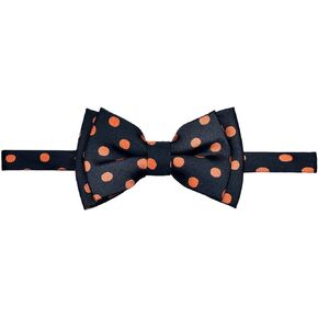 Retreez Classic Polka Dots Woven Microfiber Pre-tied Boy's Bow Tie