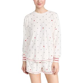 PJ Salvage Women's Loungewear Forever Festive Long Sleeve Top