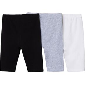 SOLY HUX Toddler Girl's 3 Piece Biker Shorts Elastic Waist Casual Summer Shorts in Saudi Arabia