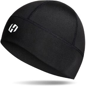 HASAGEI قبعة الجمجمة الحرارية تشغيل قبعة تشغيل قبعة الرجال النساء قبعة الدراجات تحت خوذة قبعة رياضية قبعة صوف دافئة in Kuwait