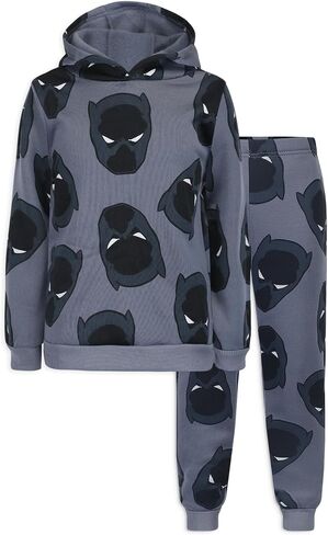 Marvel Black Panther Boys 2 Piece Hoodie and Pants Set for Big Kids – Light Grey in Saudi Arabia