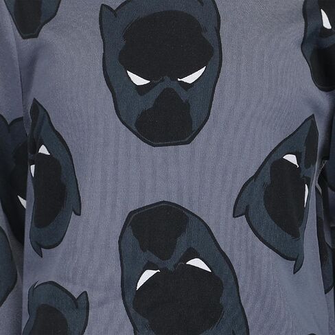 Marvel Black Panther Boys 2 Piece Hoodie and Pants Set for Big Kids – Light Grey in Saudi Arabia