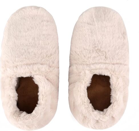 Microwavable Slippers for Women and Men - Heated Booties Warming Slippers for Heat Therapy | Microwave Heated Foot Warmers/Socks -Comfortable Heated Slippers Woman and Men in Saudi Arabia