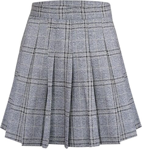 تنورة قصيرة منقوشة بطيات من GERUISI للسيدات للتنس على شكل حرف A in Kuwait