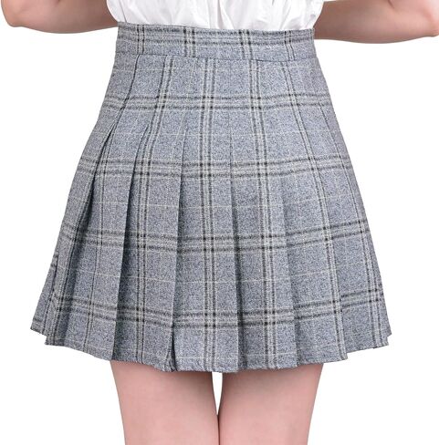 تنورة قصيرة منقوشة بطيات من GERUISI للسيدات للتنس على شكل حرف A in Kuwait