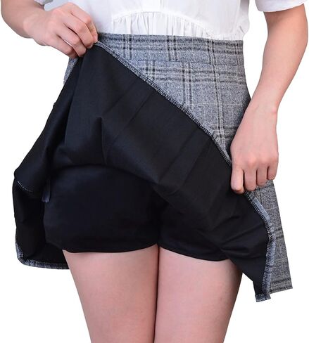 تنورة قصيرة منقوشة بطيات من GERUISI للسيدات للتنس على شكل حرف A in Kuwait