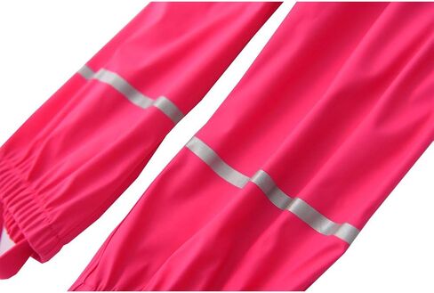 M2C Boys Girls Reflective Waterproof Rain Pants Lightweight Rainwear in Saudi Arabia