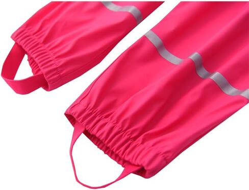M2C Boys Girls Reflective Waterproof Rain Pants Lightweight Rainwear in Saudi Arabia