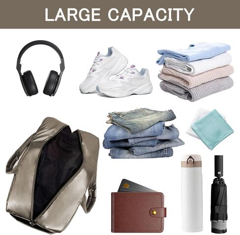 ORAD Weekender Fluffy Bag Quilted Nylon Puffer Tote Bag Personal Item Bag for Airlines Overnight Bag Gym Bag in Saudi Arabia