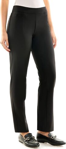 Zac & Rachel Women's Flattering Pull-on Slim Leg Pant with Tummy Control Panel in Saudi Arabia