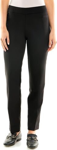Zac & Rachel Women's Flattering Pull-on Slim Leg Pant with Tummy Control Panel in Saudi Arabia