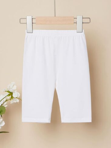 SOLY HUX Toddler Girl's 3 Piece Biker Shorts Elastic Waist Casual Summer Shorts in Saudi Arabia