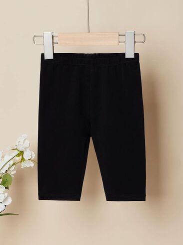 SOLY HUX Toddler Girl's 3 Piece Biker Shorts Elastic Waist Casual Summer Shorts in Saudi Arabia
