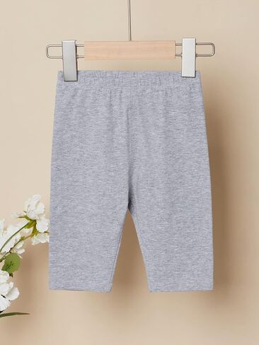 SOLY HUX Toddler Girl's 3 Piece Biker Shorts Elastic Waist Casual Summer Shorts in Saudi Arabia