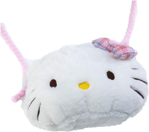 محفظة كروس لطيفة من القطيفة للفتيات، حقيبة كتف Kawaii Bowknot (ضيقة) in Kuwait