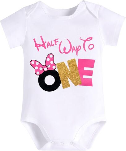 IBTOM CASTLE Polka Dots 1st 2nd 3rd Birthday Party Outfit for Baby Girl Princess Top+Tutu Skirt Dress up Photo Shoot Set in Saudi Arabia