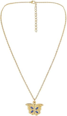 قلادات مدلاة على شكل فراشة من Siopue تحمل صورًا قلادة مدلاة للنساء والفتيات هدايا عيد ميلاد للابنة والأم والأزواج هدية للزوجة الصديقة in Kuwait