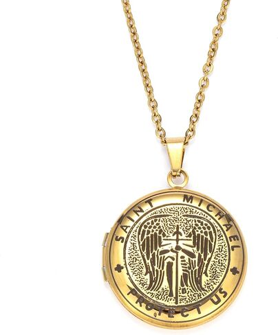UTHOSMDO Bible Verse Prayer Locket with English Lord's, That Holds Pictures, Christian Stainless Steel Lockets Gifts for Men Women Girls and Boys in Saudi Arabia