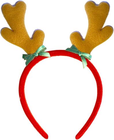 OLYPHAN Headbands for Christmas - Women - Reindeer Antler & Santa Hat Headband Hats - Kids & Adults in Saudi Arabia