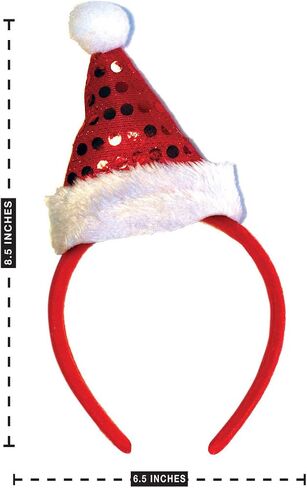 OLYPHAN Headbands for Christmas - Women - Reindeer Antler & Santa Hat Headband Hats - Kids & Adults in Saudi Arabia
