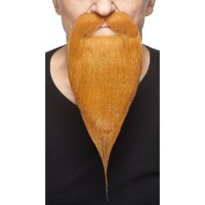 Mustaches Self Adhesive Philosopher Fake Beard, Novelty, False Facial Hair, Costume Accessory for Adults in Saudi Arabia