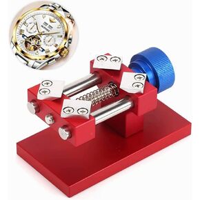 huyear Watch Bezel Opener, Professional Watch Bezel Removal Tool Workbench Back Case Opener Snap Watch Repair Tool for the Back Cover Diameter 38-40mm Red in Kuwait