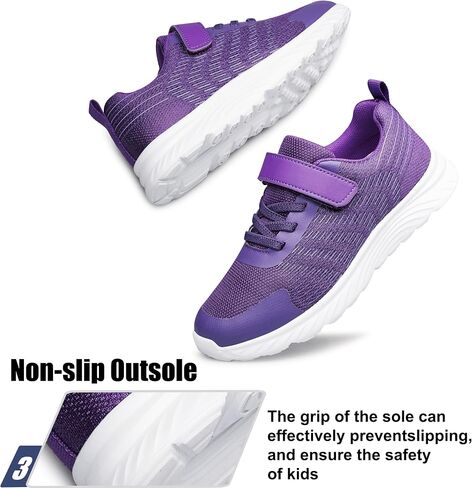 Raoendis Boys Girls Sneakers Kids Shoes Lightweight Breathable Athletic Running Tennis Fitness Shoes for Unisex Toddler/Little Kid/Big Kid in Kuwait