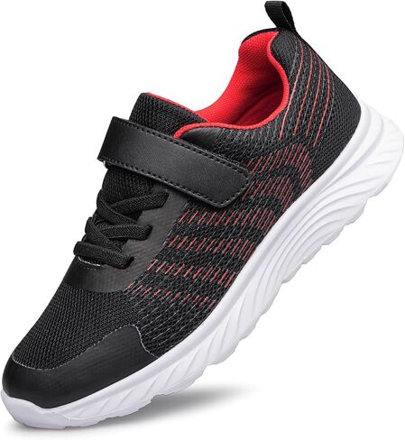 Raoendis Boys Girls Sneakers Kids Shoes Lightweight Breathable Athletic Running Tennis Fitness Shoes for Unisex Toddler/Little Kid/Big Kid in Kuwait