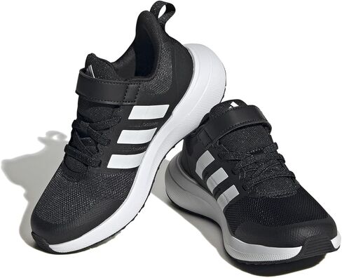 حذاء رياضي من Adidas للجنسين للأطفال Fortarun 2.0 بحزام علوي من الدانتيل in Kuwait