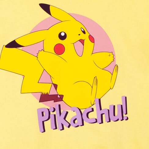 Pokemon Girls Hoodie | Pikachu Hoodie | Girls Yellow Hoodie | Ages 5 To 12 Years in Saudi Arabia