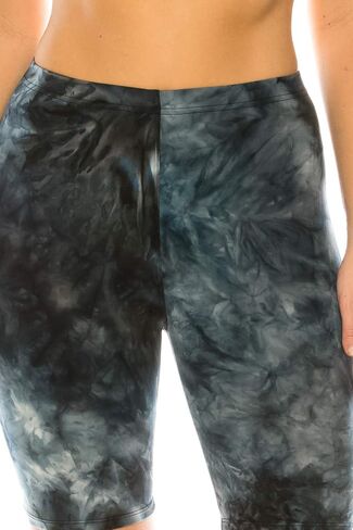 Leggings Depot Women's Fashion Biker Shorts Popular Prints BAT3TD in Kuwait