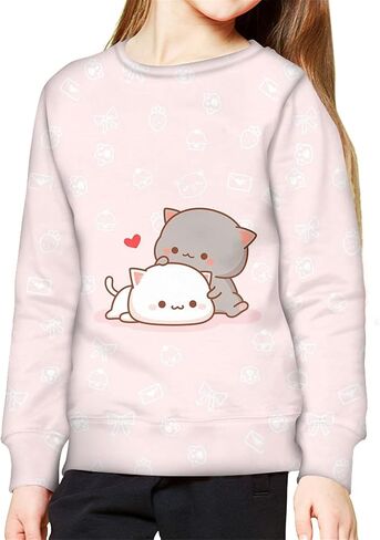 Upetstory Kids Sweatshirts Toddler Girls Boys Tops Long Sleeve Pullover Size S-XL in Saudi Arabia