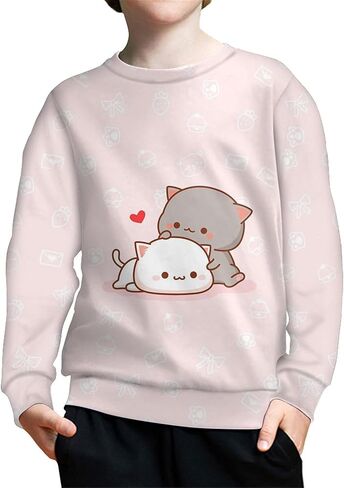 Upetstory Kids Sweatshirts Toddler Girls Boys Tops Long Sleeve Pullover Size S-XL in Saudi Arabia