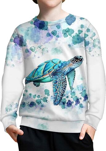 Upetstory Kids Sweatshirts Toddler Girls Boys Tops Long Sleeve Pullover Size S-XL in Saudi Arabia