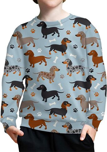 Upetstory Kids Sweatshirts Toddler Girls Boys Tops Long Sleeve Pullover Size S-XL in Saudi Arabia