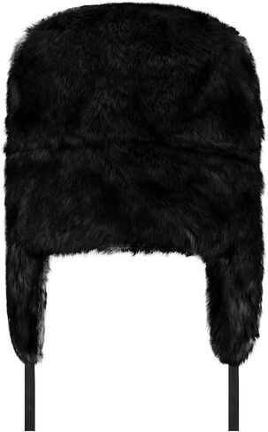 PENINSULA الحب فو الفراء الصياد قبعة الشتاء الروسية Ushanka قبعة سميكة الدافئة قبعة الصيد إيرفلاب الصوف جندي قبعة للرجال in Kuwait