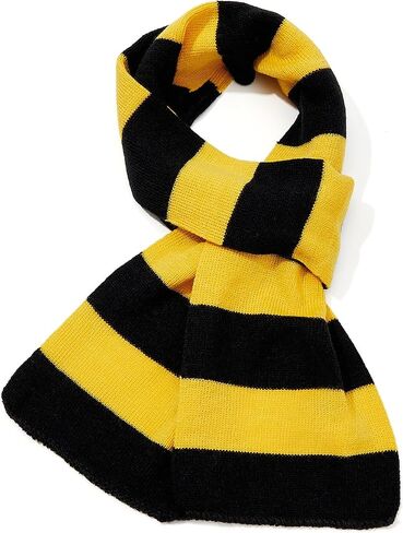 American Trends Men's Winter Scarf Knit Striped Scarf for Fall and Winter Long Soft Knit Fashion Classic Neck Scarves in Saudi Arabia