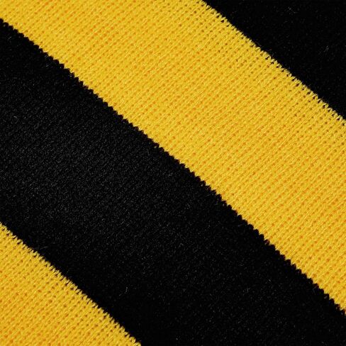 American Trends Men's Winter Scarf Knit Striped Scarf for Fall and Winter Long Soft Knit Fashion Classic Neck Scarves in Saudi Arabia