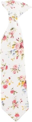 Kids Floral Clip On Tie 2.3" ties for kids in Saudi Arabia