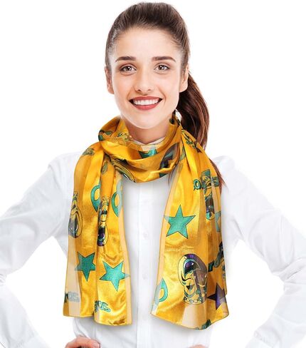 CBC Crown Mardi Gras Scarf Fleur De Lis Scarf in Saudi Arabia