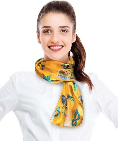 CBC Crown Mardi Gras Scarf Fleur De Lis Scarf in Saudi Arabia