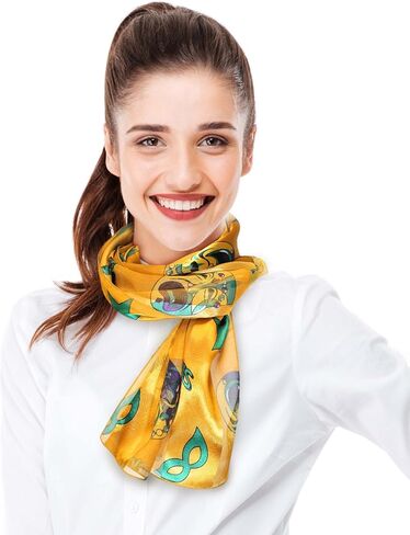 CBC Crown Mardi Gras Scarf Fleur De Lis Scarf in Saudi Arabia