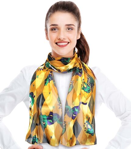 CBC Crown Mardi Gras Scarf Fleur De Lis Scarf in Saudi Arabia