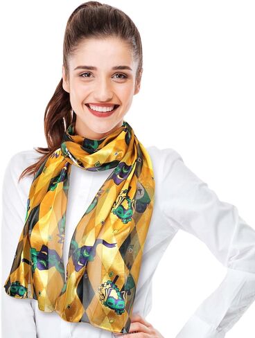 CBC Crown Mardi Gras Scarf Fleur De Lis Scarf in Saudi Arabia
