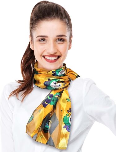 CBC Crown Mardi Gras Scarf Fleur De Lis Scarf in Saudi Arabia