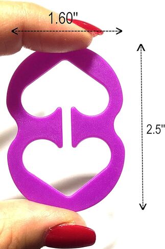 الازكو 10 قطع من مشابك حزام حمالة الصدر لاخفاء الاشرطة تخلق انقساما اضافة حجم كامل للكوب in Kuwait